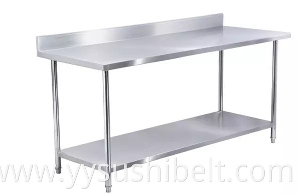 Stainless steel table